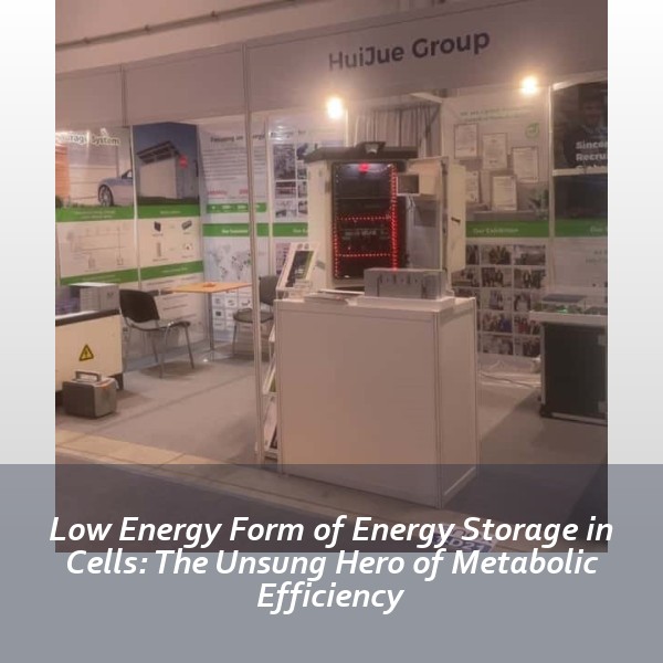 Low Energy Form of Energy Storage in Cells: The Unsung Hero of Metabolic Efficiency